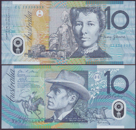 2013 Australia $10 Stevens/Parkinson (Unc) L001042